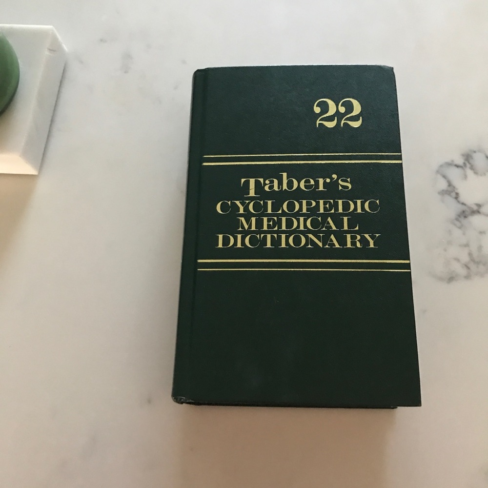 Tabers Medical Dictionary Nursing School